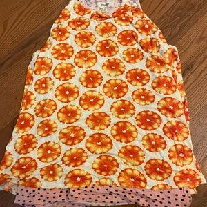Orange slice women’s Tank Top
